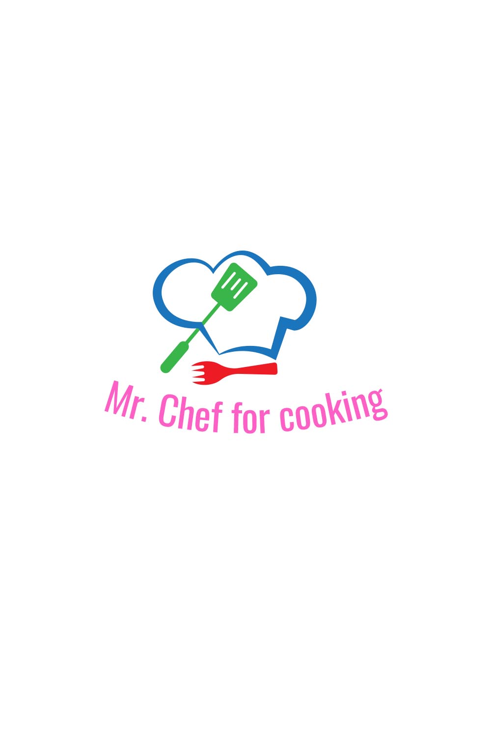 Cooking or restaurant logo pinterest preview image.