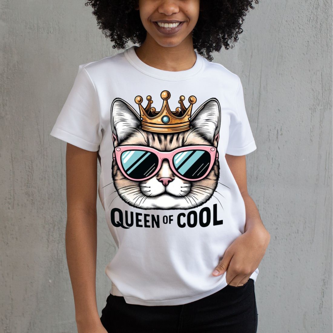Queen of Cool design preview image.