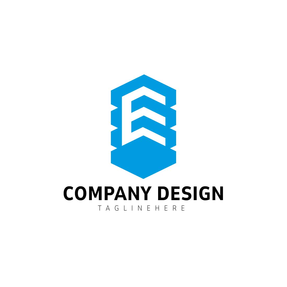 Professional letter E Building Logo design cover image.