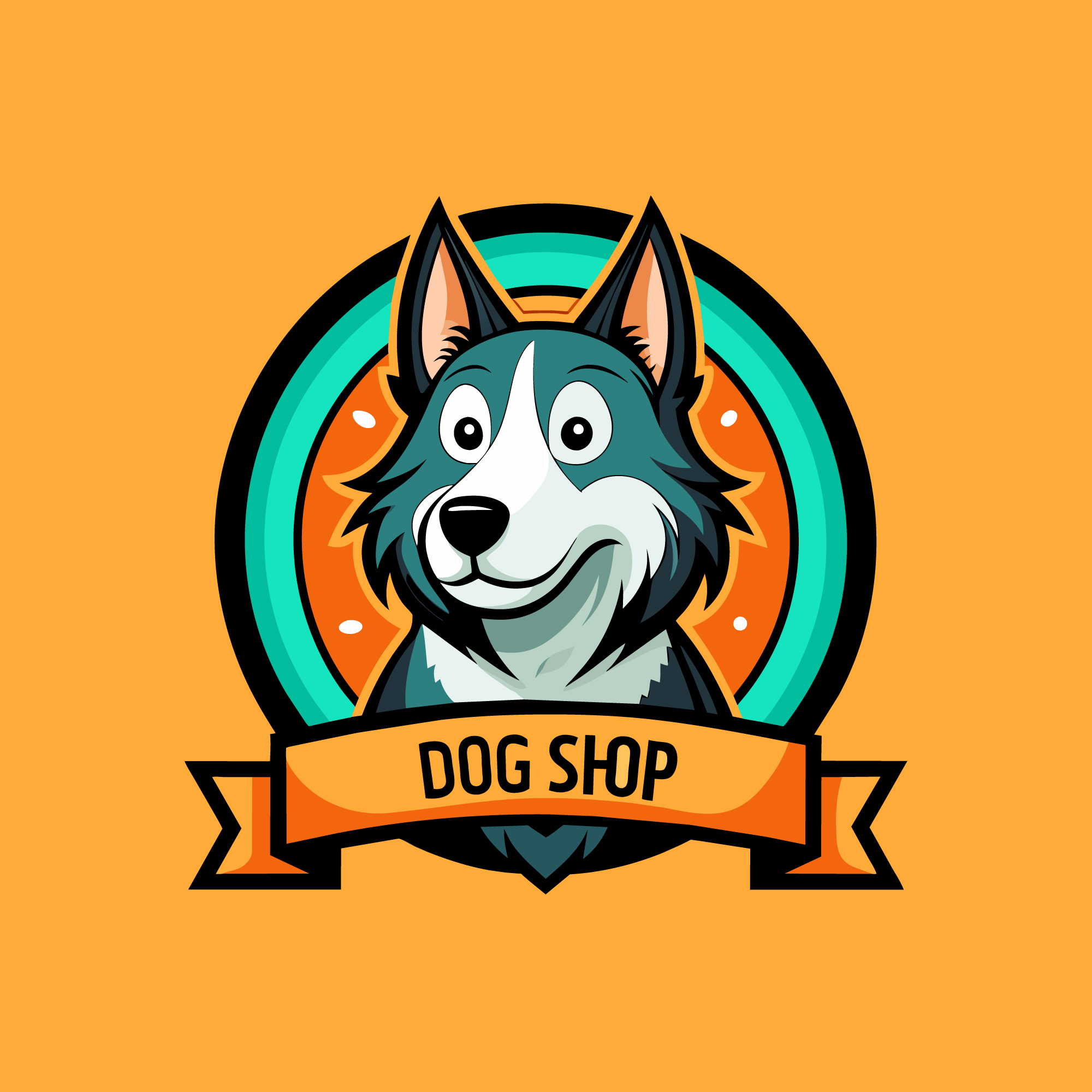 dog shop logo 234