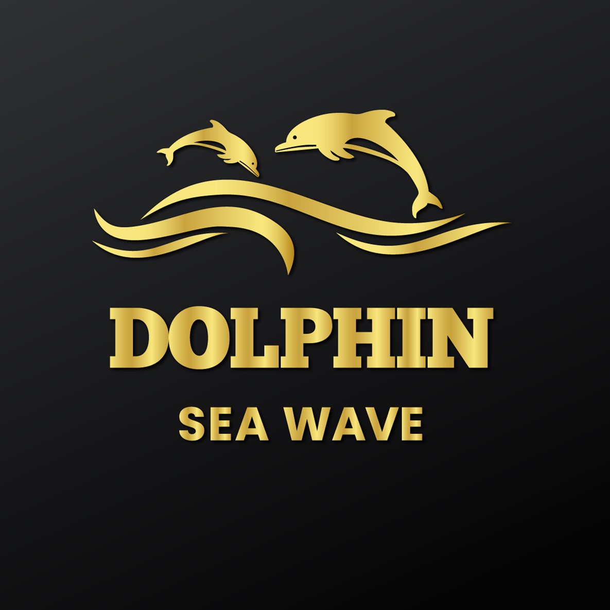 dolphin logo creative color art design animal logo business preview image.