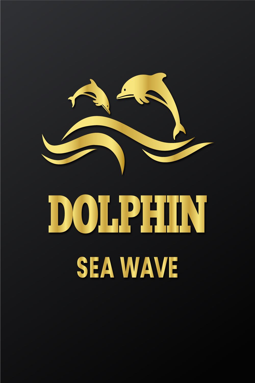 dolphin logo creative color art design animal logo business pinterest preview image.