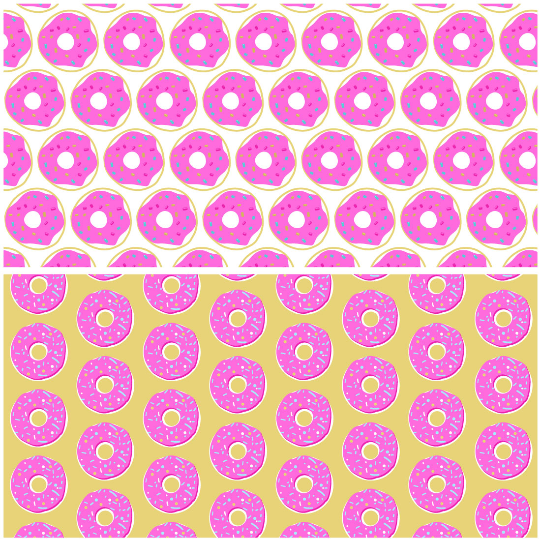 Sprinkles Donuts Patterns preview image.