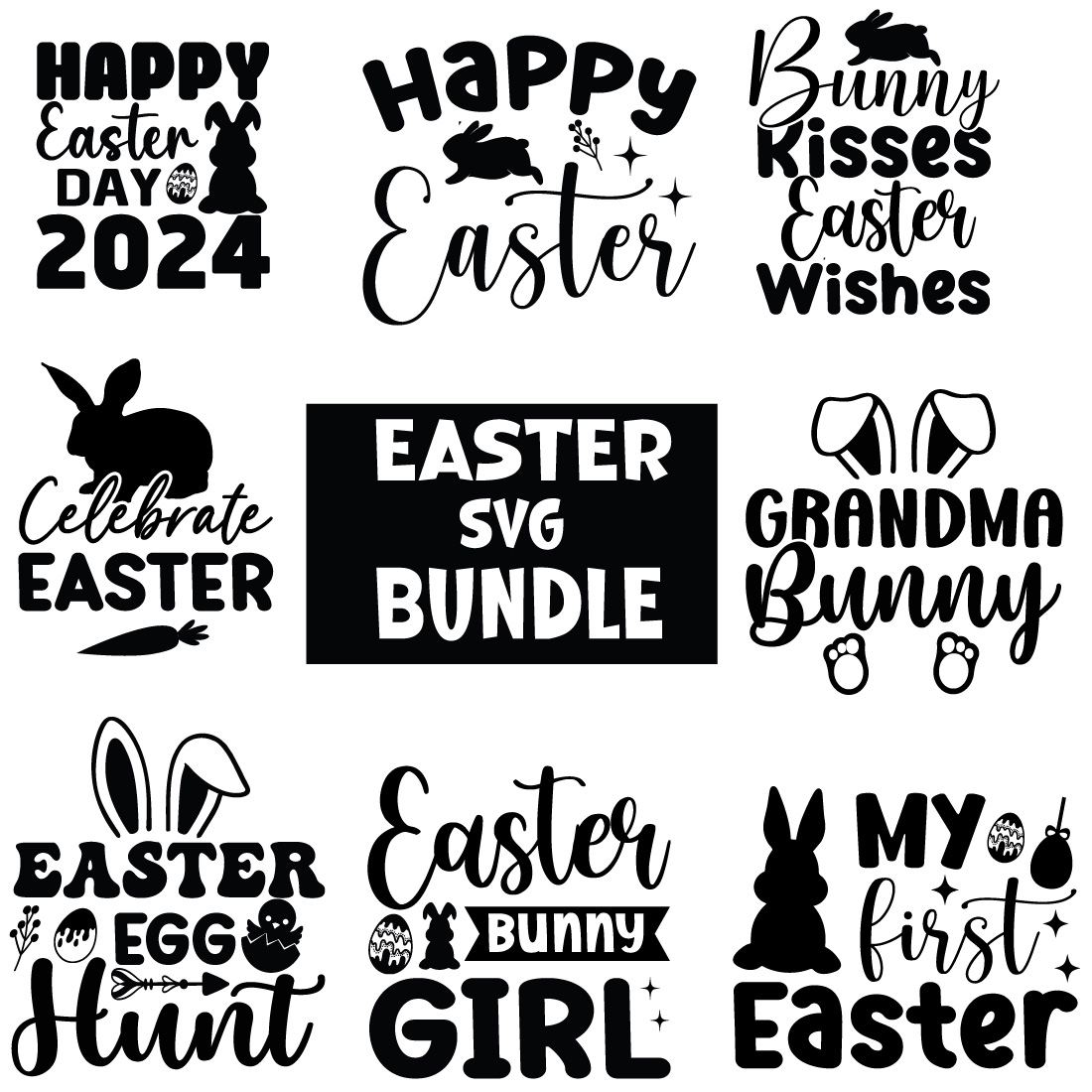 Retro,Happy Easter Svg,Png,Bunny Svg,Retro Easter Svg,Easter Quotes,Spring Svg,Easter Shirt Svg,Easter Gift Svg,Funny Easter Svg,Bunny Day, Egg for Kids,Cut Files, cover image.