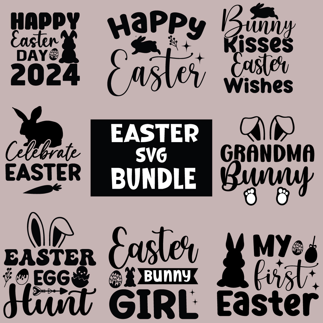 Retro,Happy Easter Svg,Png,Bunny Svg,Retro Easter Svg,Easter Quotes,Spring Svg,Easter Shirt Svg,Easter Gift Svg,Funny Easter Svg,Bunny Day, Egg for Kids,Cut Files, preview image.