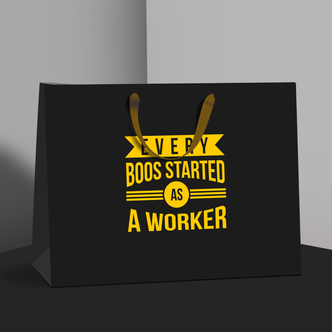every boss started as a worker bag design 955