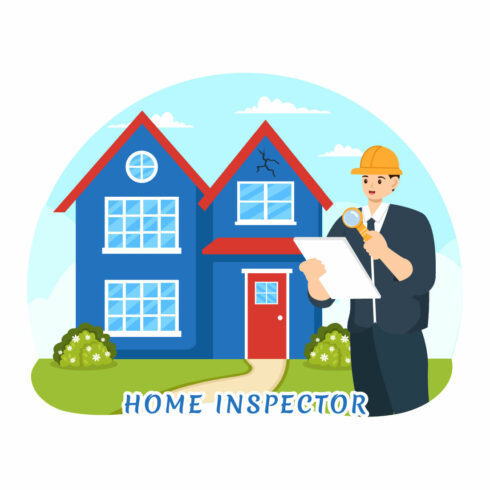 12 Home Inspector Illustration cover image.