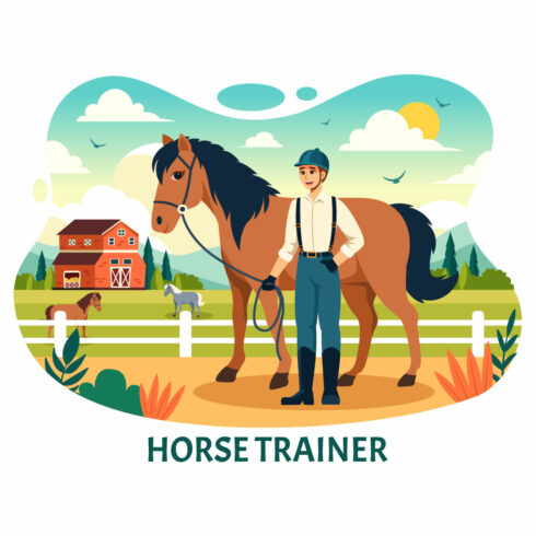10 Horse Trainer Illustration cover image.