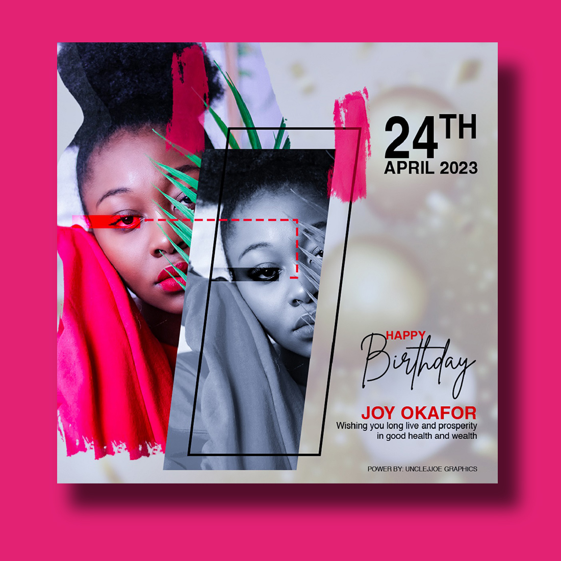 Birthday Flyer Template Design cover image.