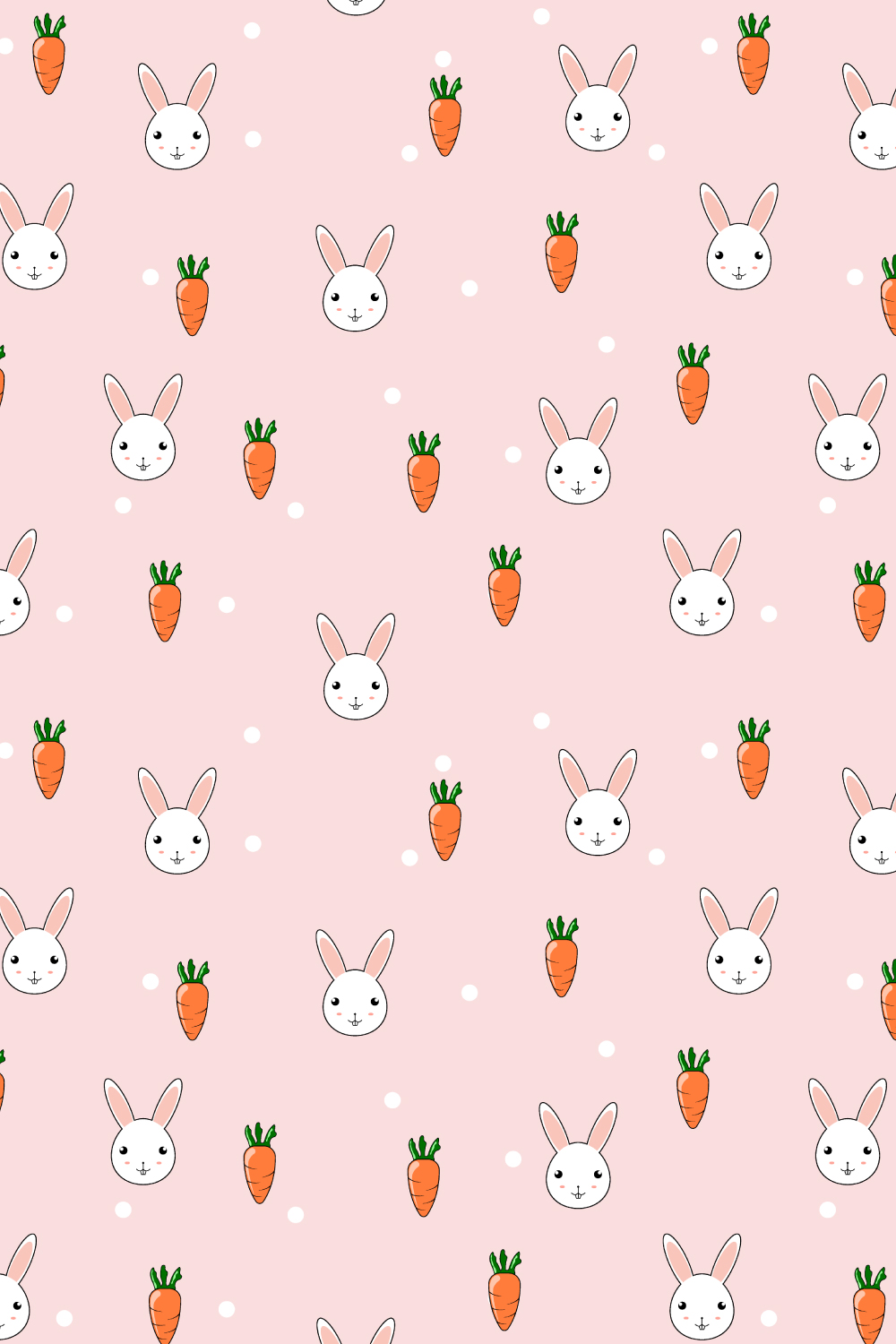 simple Vector seamless pattern design pinterest preview image.