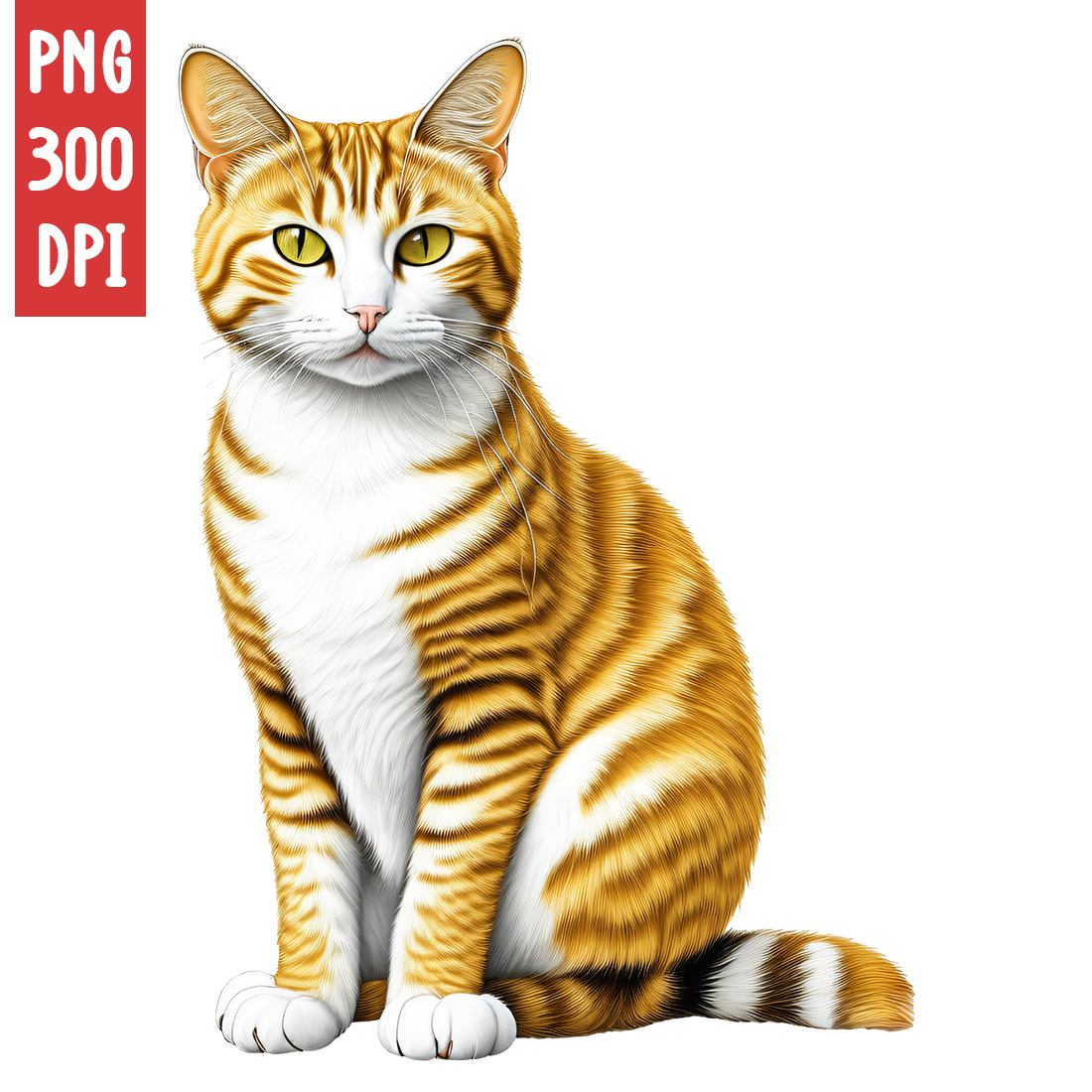 Cute Cat Clipart | Animals Clipart | PNG cover image.