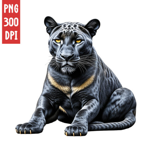 Panther Clipart | Animals Clipart | PNG cover image.