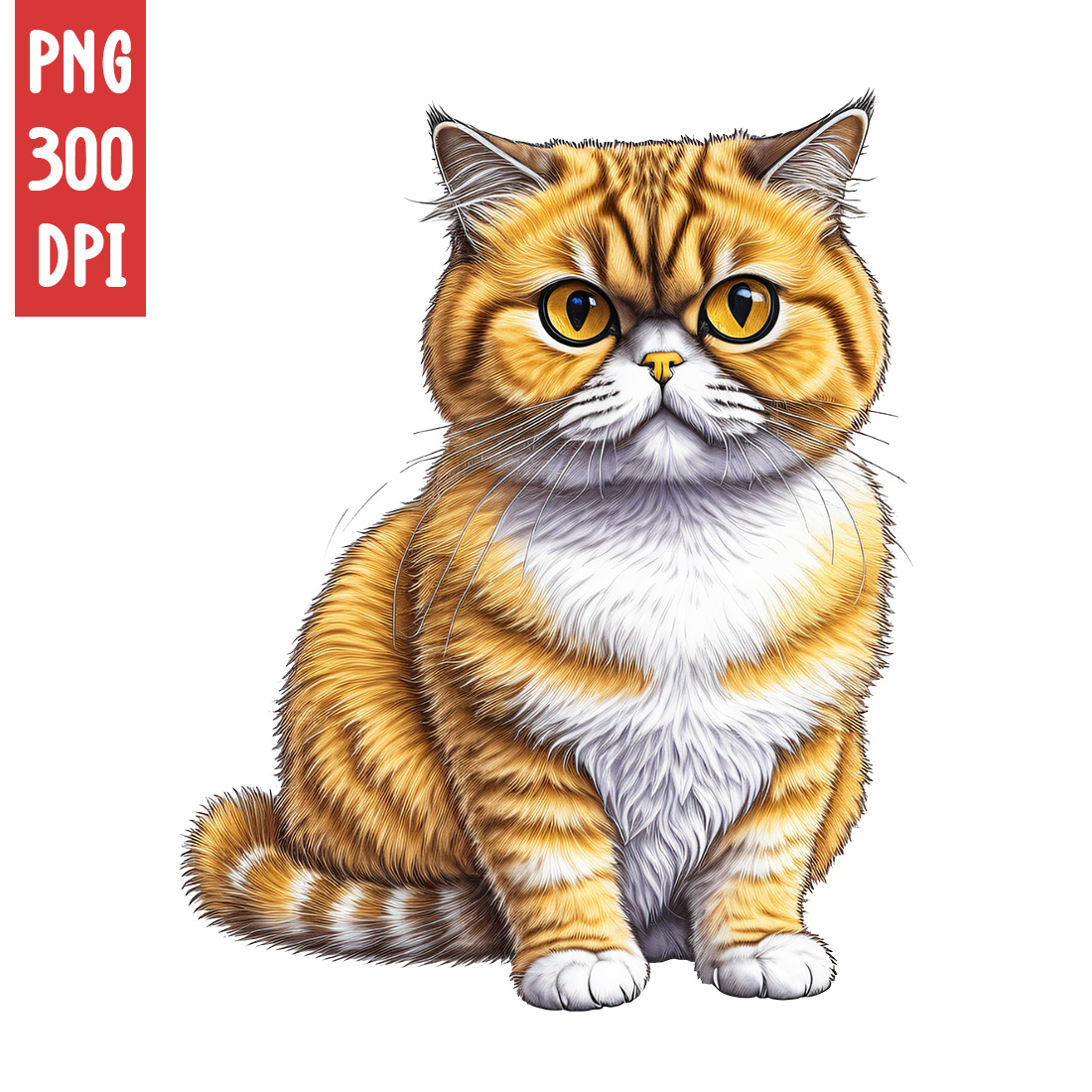 Cat Clipart | Animals Clipart | PNG preview image.