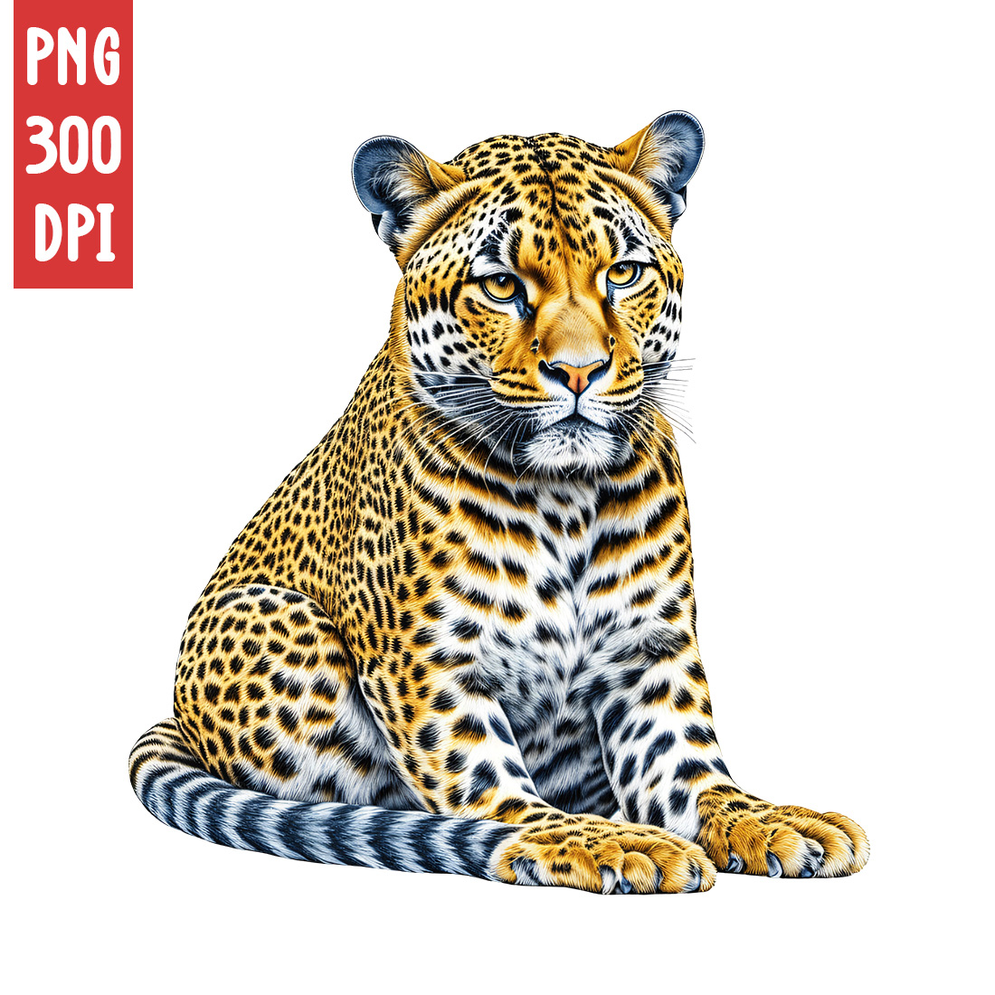 Cheeta Clipart | Animals Clipart | PNG cover image.