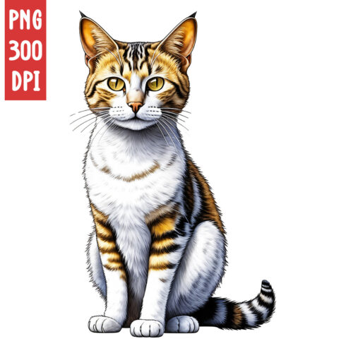 Cute Cat Clipart | Animals Clipart | PNG cover image.