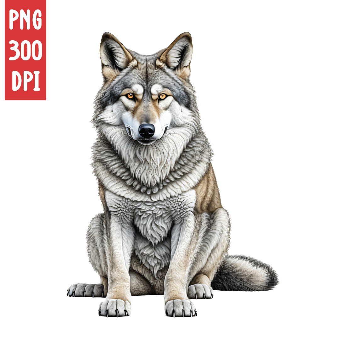 Husky Clipart | Animals Clipart | PNG preview image.