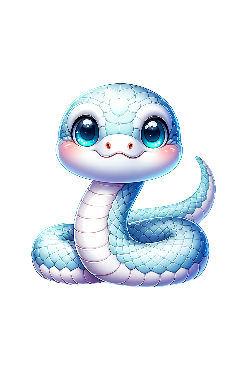 Cute Snake Clipart | Animals Clipart | PNG pinterest preview image.
