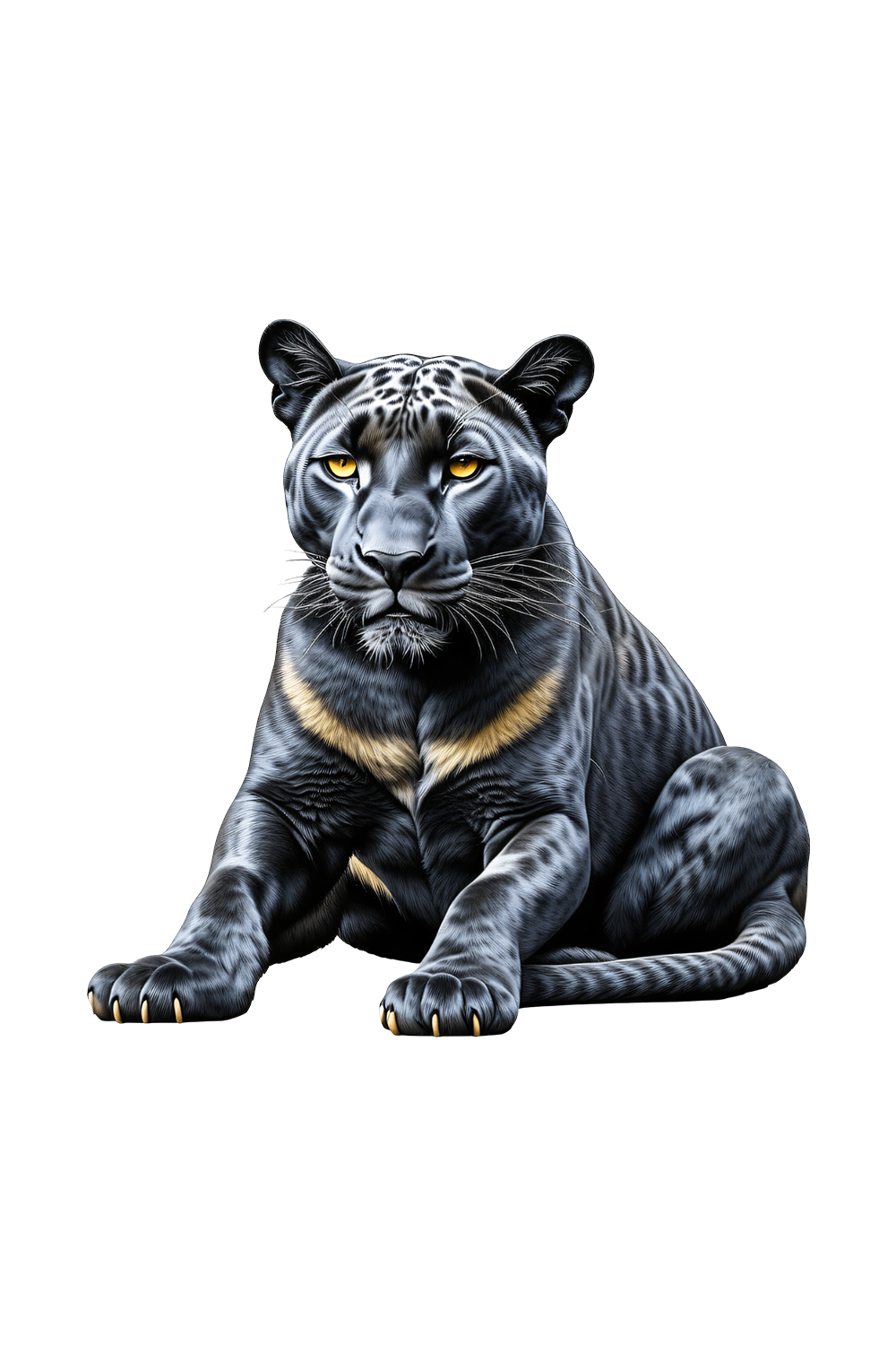 Panther Clipart | Animals Clipart | PNG pinterest preview image.