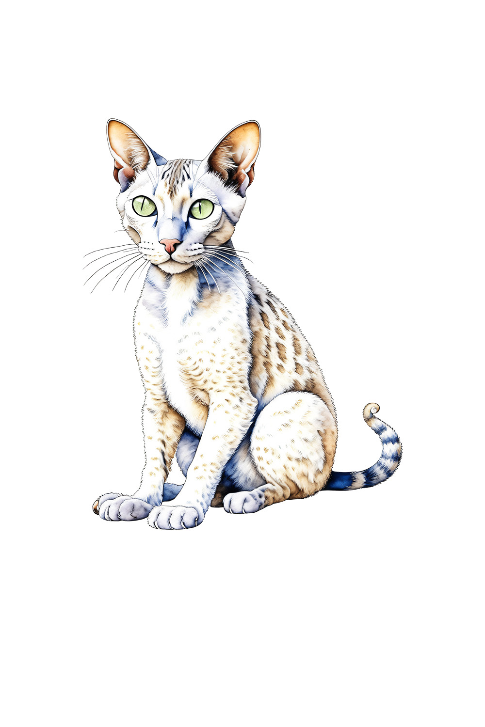 Cute Cat Clipart | Animals Clipart | PNG pinterest preview image.