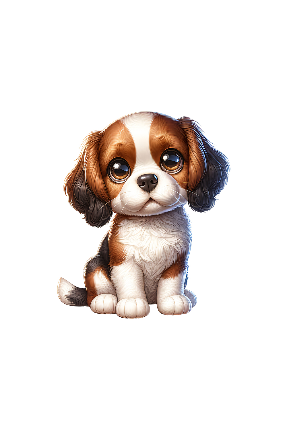 Cute Dog Clipart | Cute Puppy | Animals Clipart | PNG pinterest preview image.