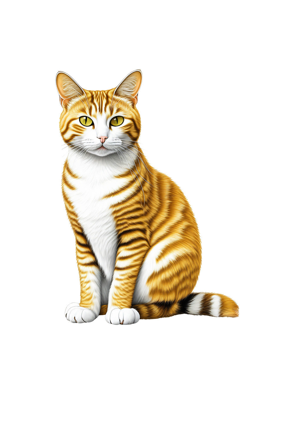 Cute Cat Clipart | Animals Clipart | PNG pinterest preview image.