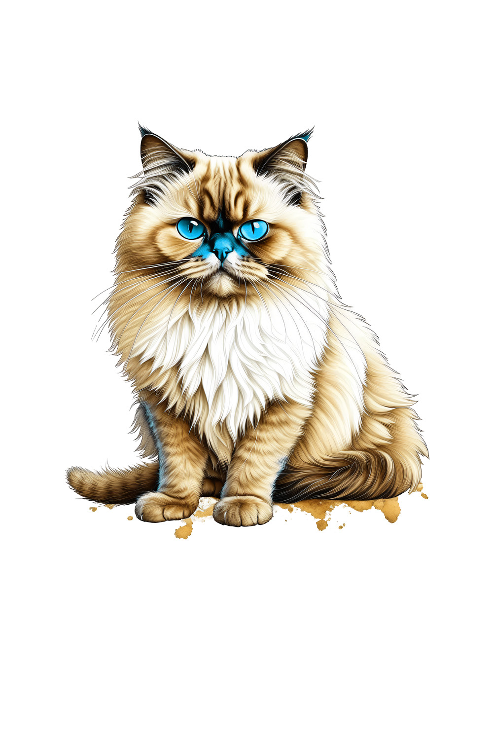 Cute Cat Clipart | Animals Clipart | PNG pinterest preview image.