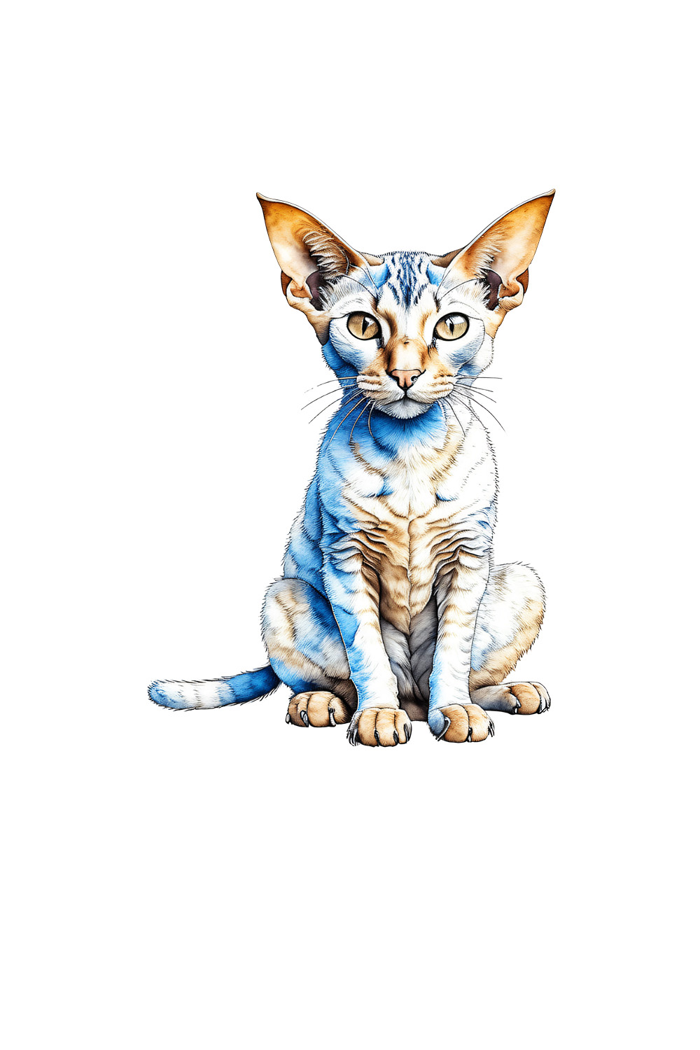 Cute Cat Clipart | Animals Clipart | PNG pinterest preview image.