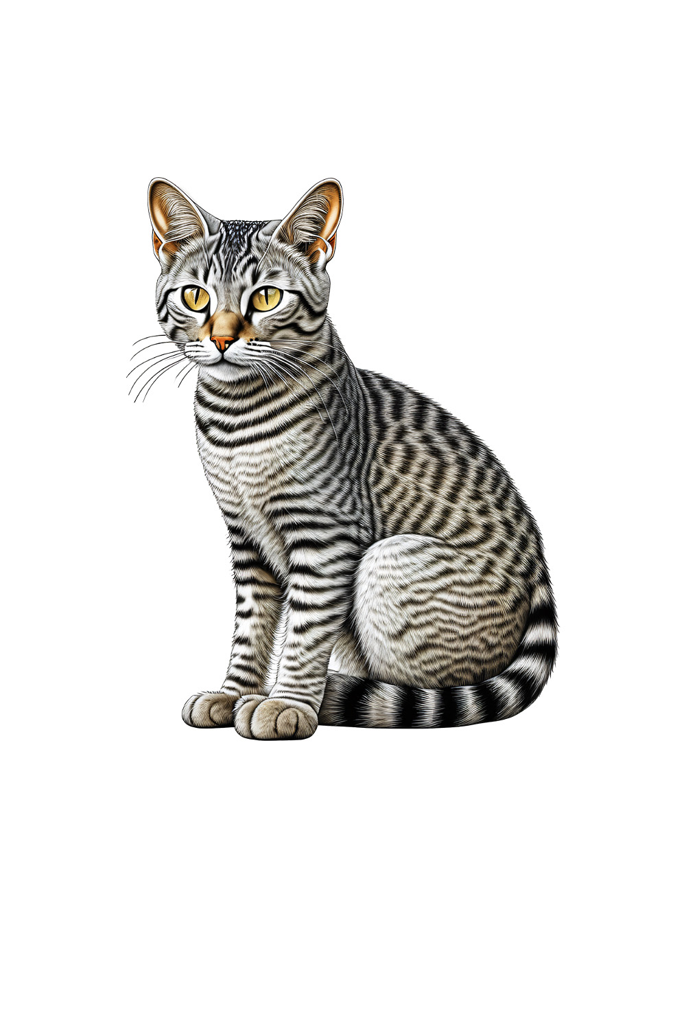 Cute Cat Clipart | Animals Clipart | PNG pinterest preview image.