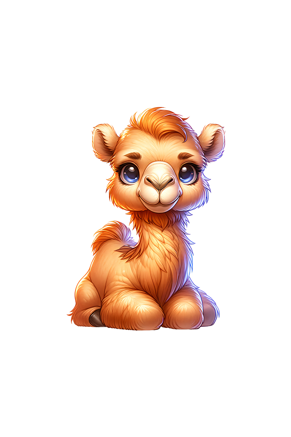Cute Camel Clipart | Animals Clipart | PNG pinterest preview image.
