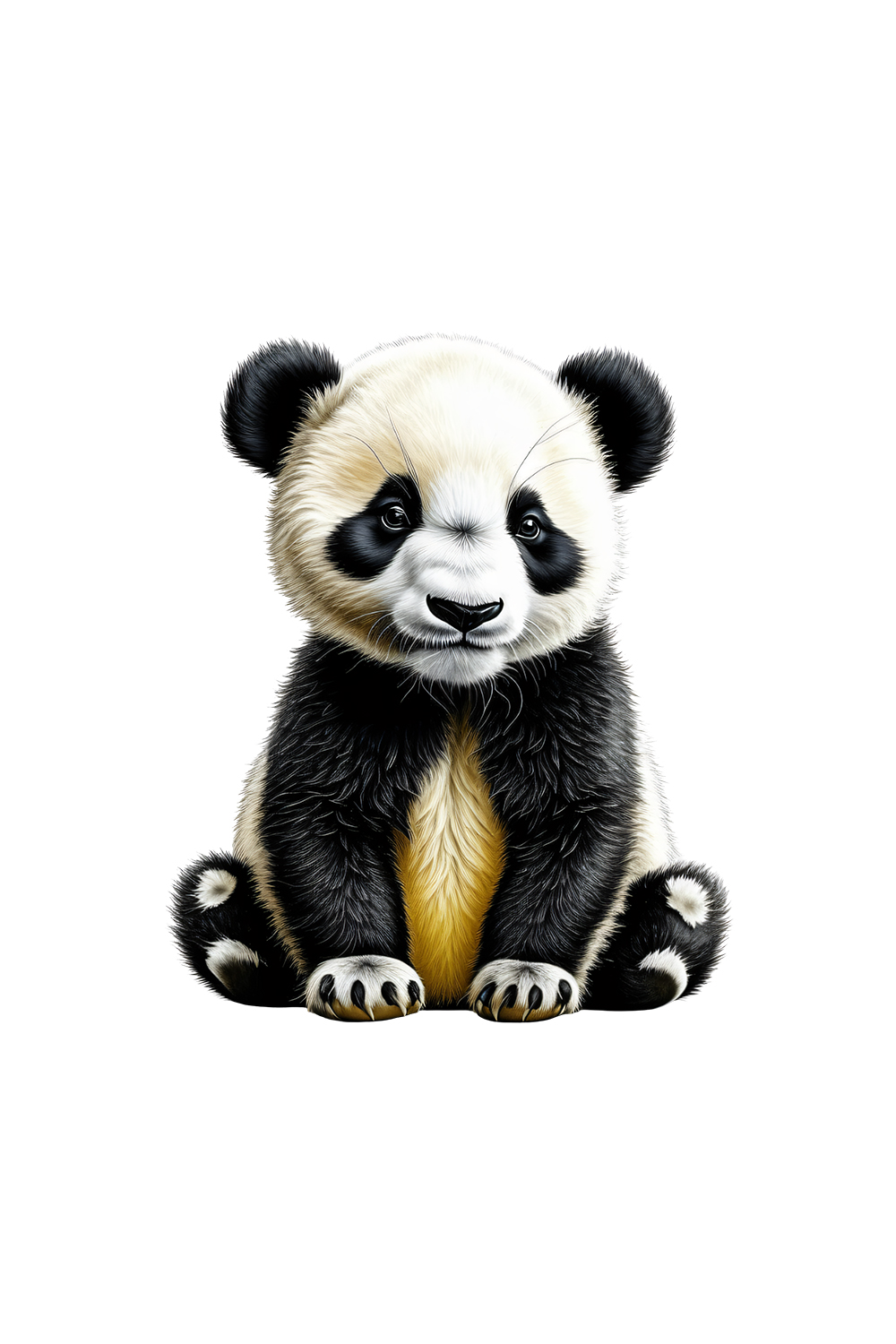 Panda Clipart | Animals Clipart | PNG pinterest preview image.