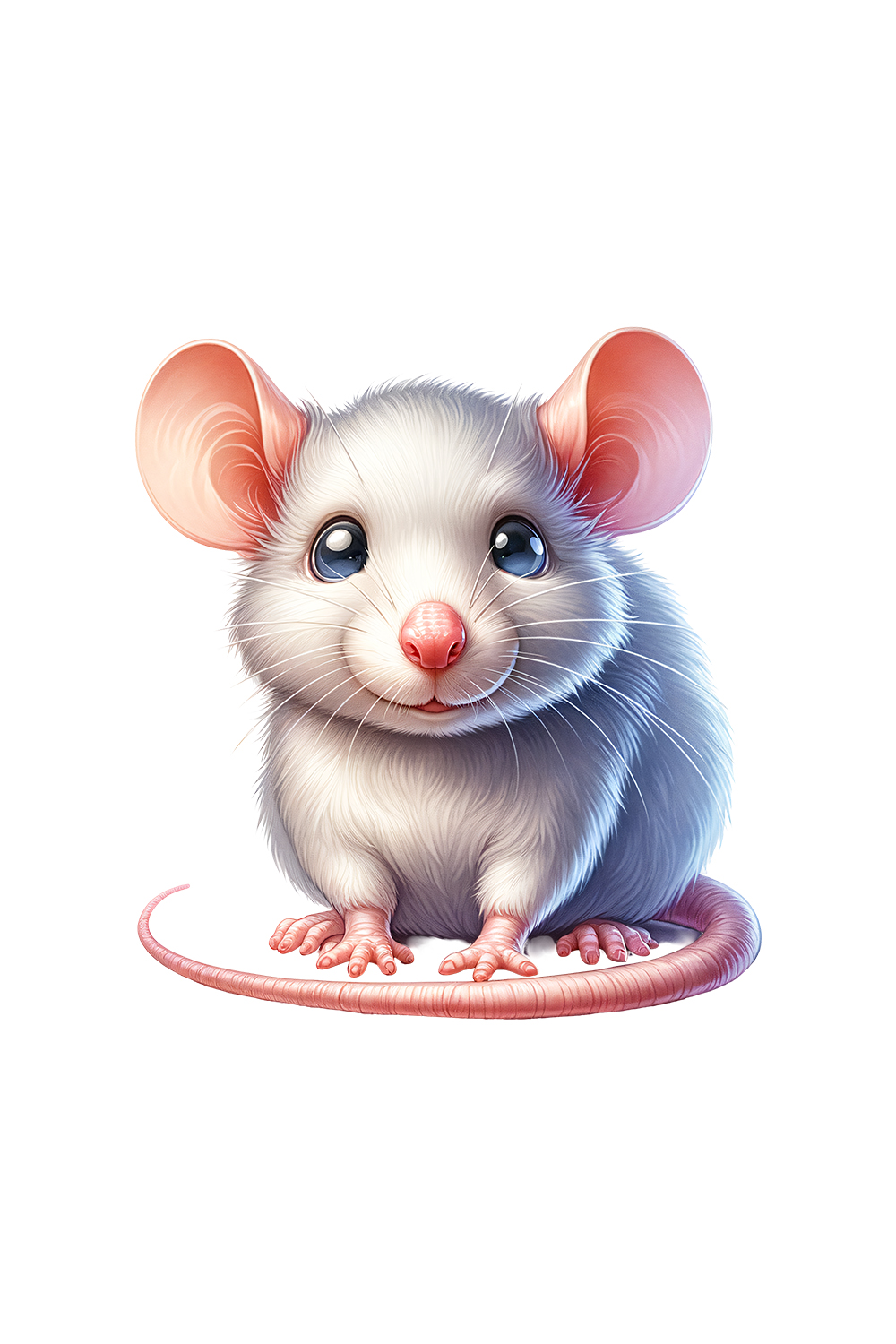 Cute Mouse Clipart | Animals Clipart | PNG pinterest preview image.