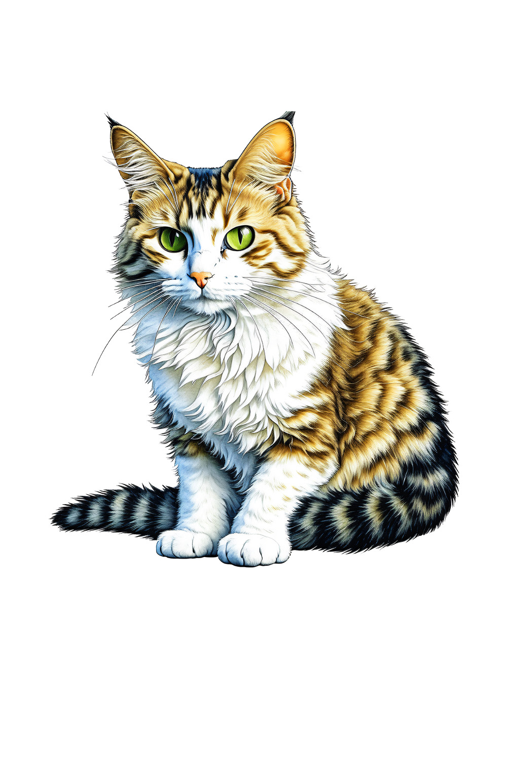 Cat Clipart | Animals Clipart | PNG pinterest preview image.