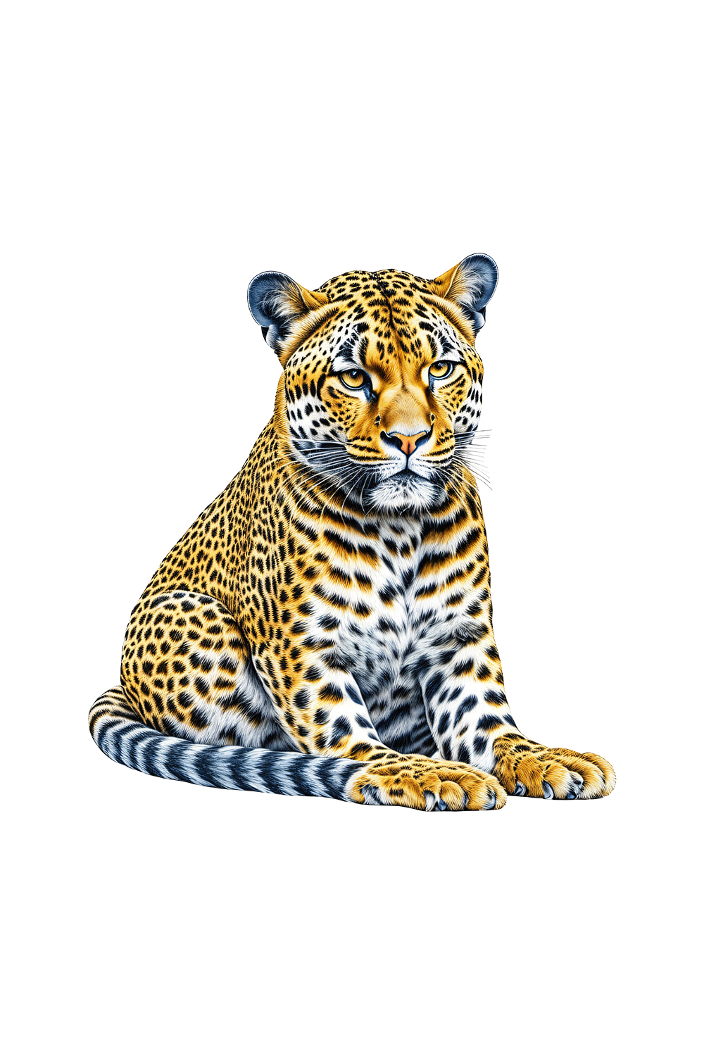 Cheeta Clipart | Animals Clipart | PNG pinterest preview image.