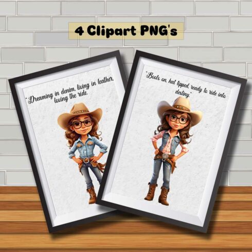 Charming Cowgirl Pack 2 cover image.