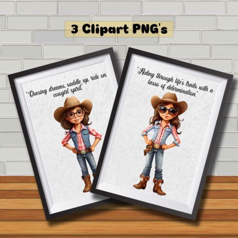 Cowgirl Stickers Sunglasses cover image.