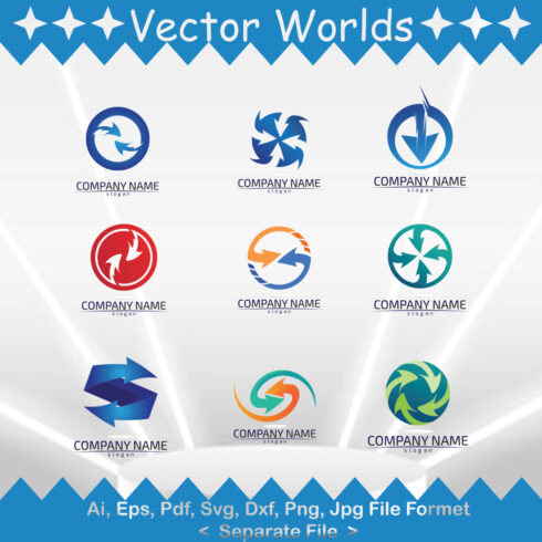 Arrow Logo SVG Vector Design cover image.
