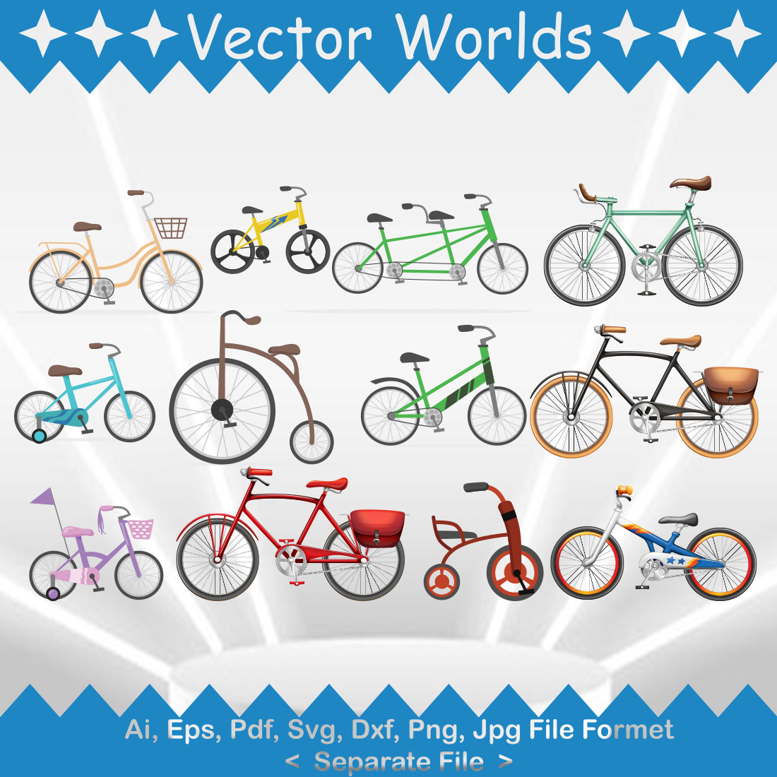Cycle SVG Vector Design preview image.
