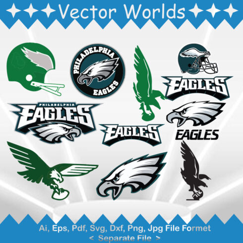 Philadelphia Eagles Logo SVG Vector Design cover image.