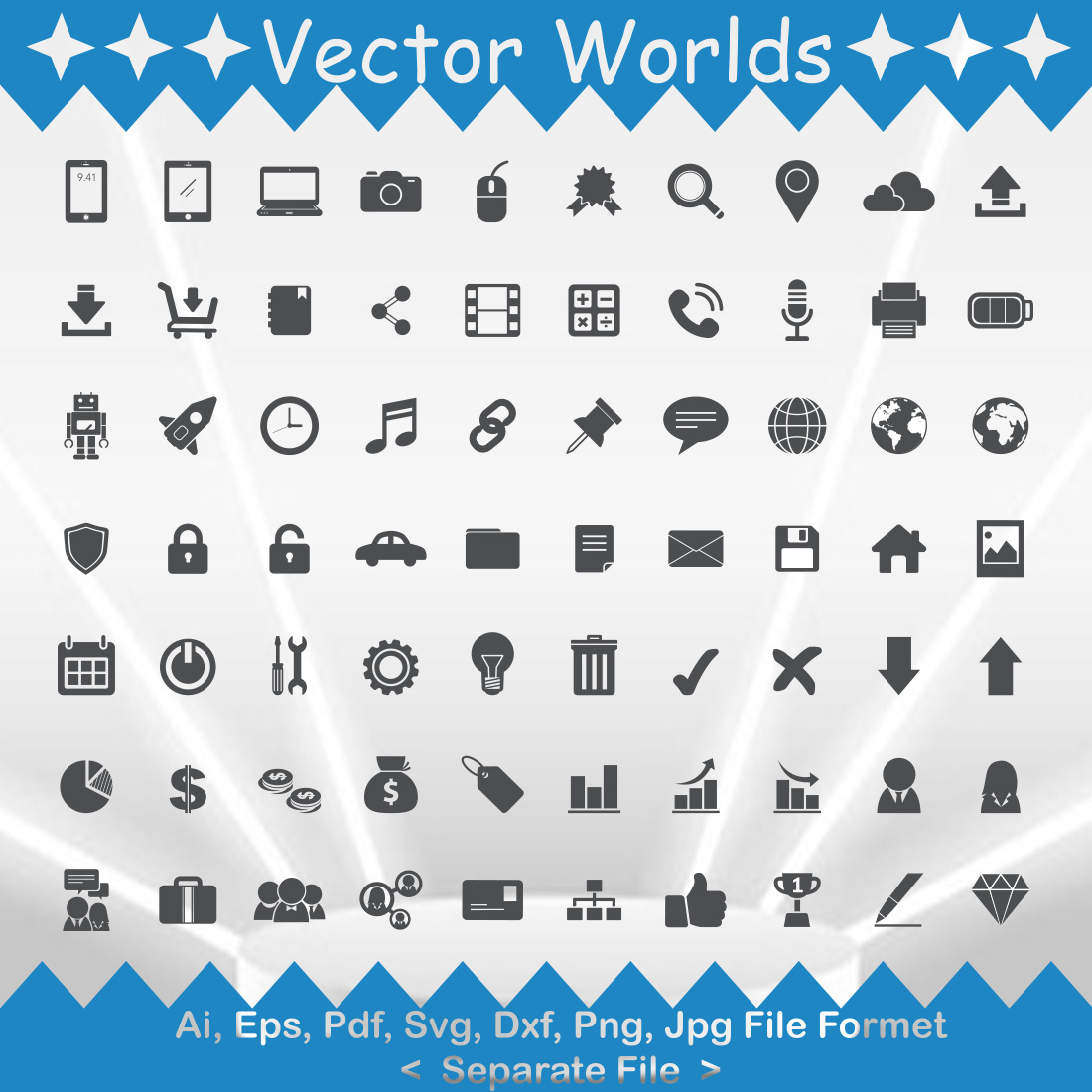 Symbol Icon SVG Vector Design cover image.