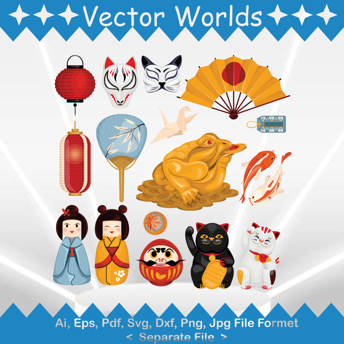Hina Matsuri SVG Vector Design cover image.