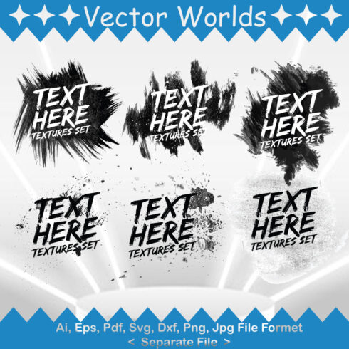 Grunge Logo SVG Vector Design cover image.