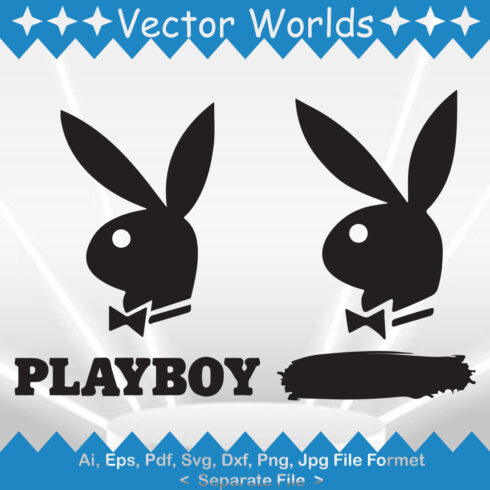 Playboy Logo SVG Vector Design cover image.