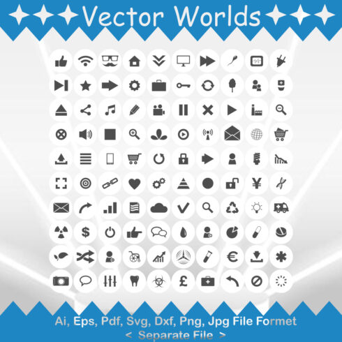 Symbol Icon SVG Vector Design cover image.