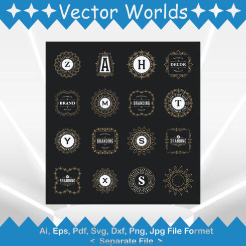 Pictorial Mark Logo SVG Vector Design cover image.