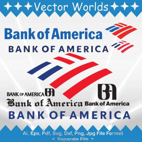 Bank of America Logo SVG Vector Design cover image.