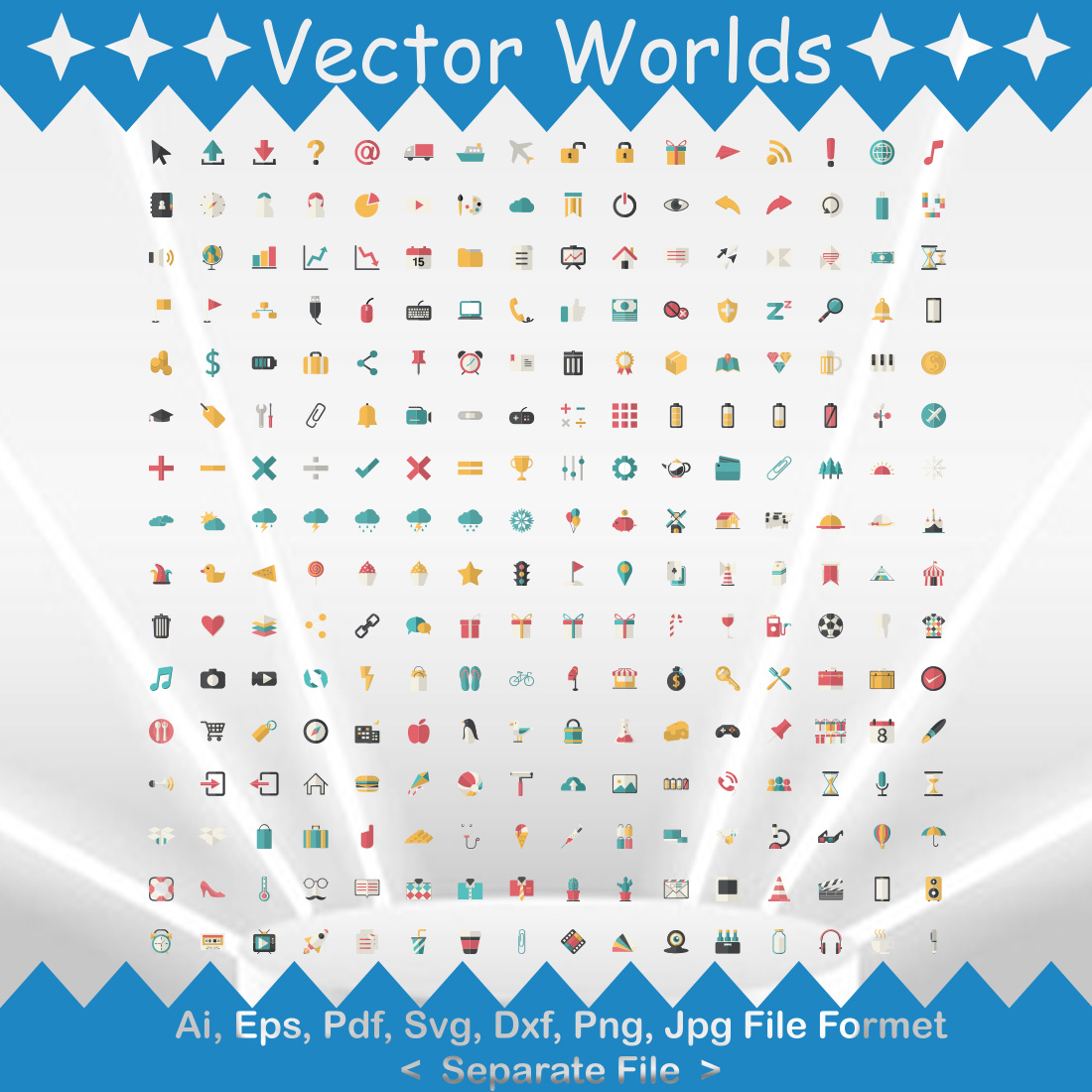 Symbol Icon SVG Vector Design preview image.