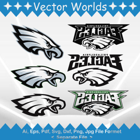 Philadelphia Eagles SVG Vector Design cover image.