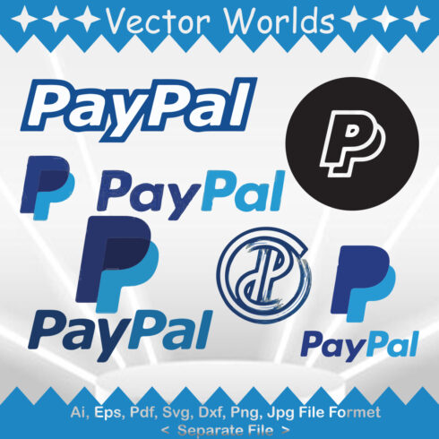 PayPal Logo SVG Vector Design cover image.