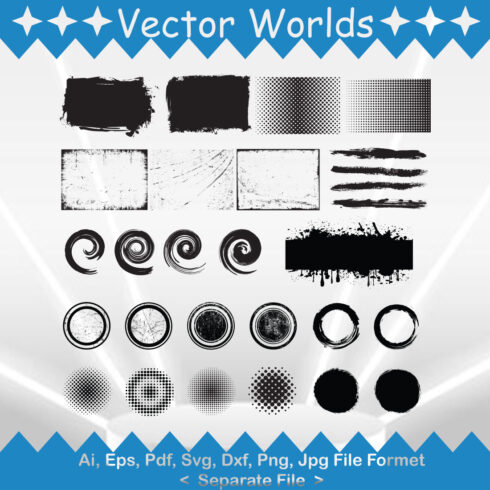 Grunge Effect SVG Vector Design cover image.