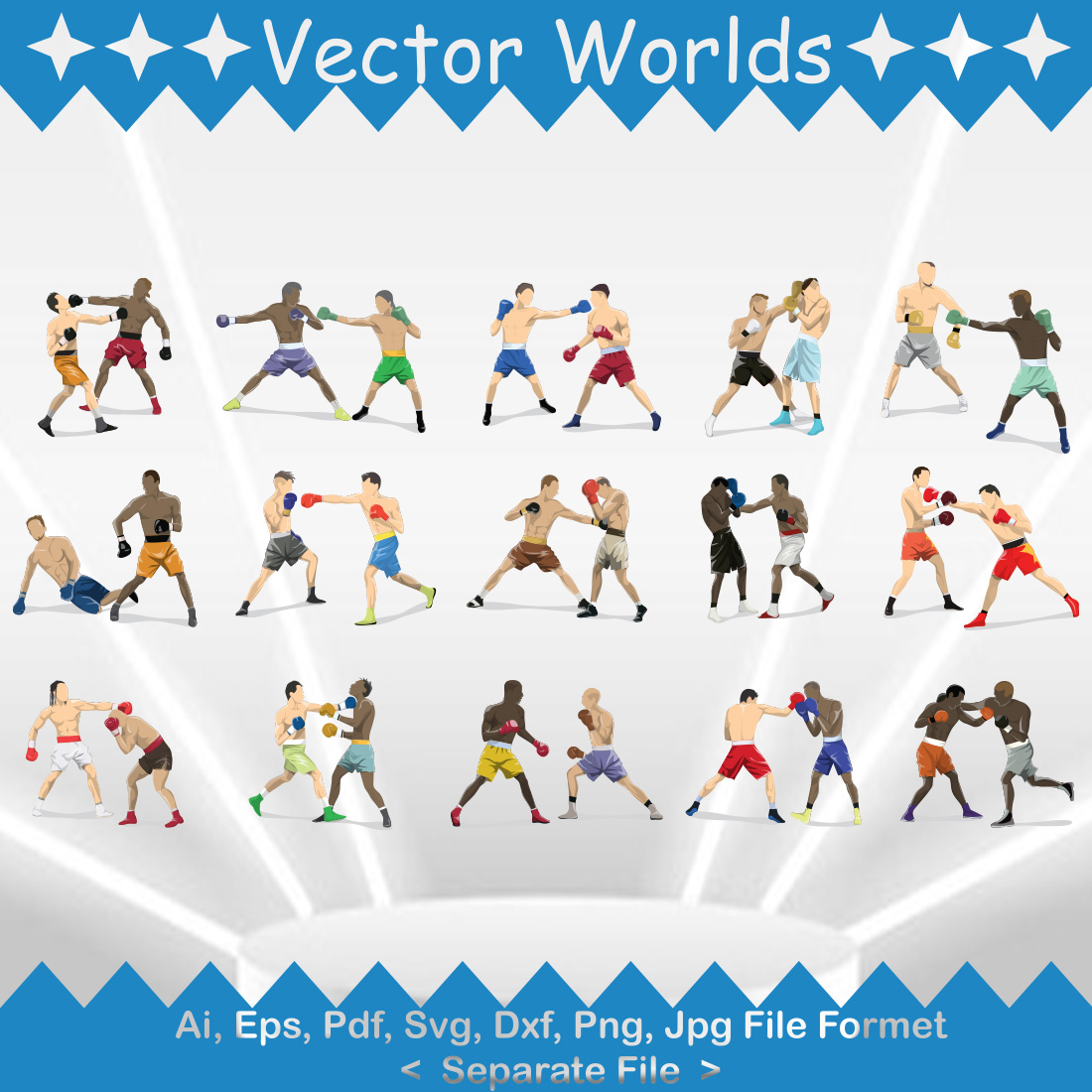 WWE SVG Vector Design preview image.